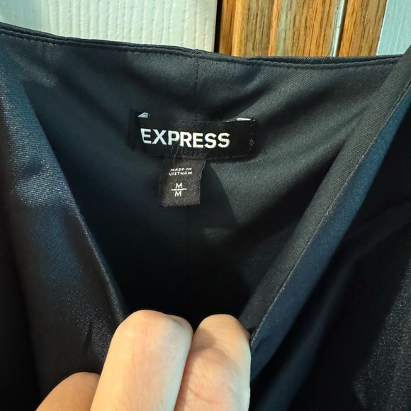 NWT Express Green Midi Slip Dress Size M - Picture 3 of 7